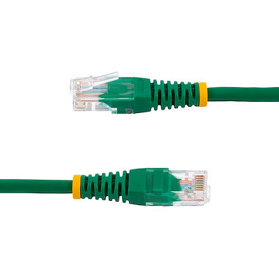 Startech | Cat5e Molded Patch Cable W/ Molded Rj45 Connectors - 3 Ft - Green | M45PATCH3GN