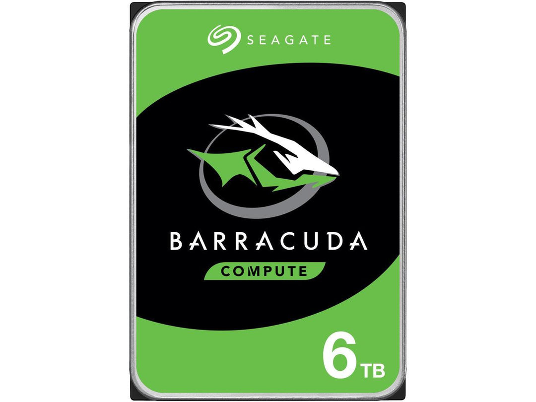 Seagate | BarraCuda 6TB 5400 RPM 256MB Cache SATA 6.0Gb/s 3.5" Internal Hard Drive Bare Drive