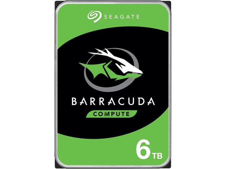 Seagate | BarraCuda 6TB 5400 RPM 256MB Cache SATA 6.0Gb/s 3.5" Internal Hard Drive Bare Drive