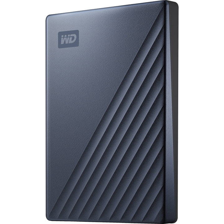 WD | My Passport Ultra 2TB Blue Portable External Hard Drive USB-C - Blue | WDBC3C0020BBL-WESN