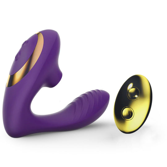 Sexual Wellness Tracy's Dog | OG Sucking Vibrator Purple - Pro 2