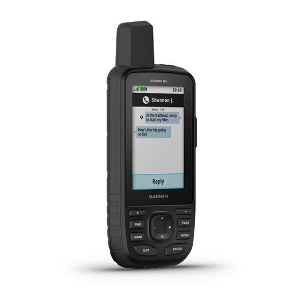 Garmin | GPSMAP Handheld Satellite Communicator Black/Orange 66i | 010-02088-01