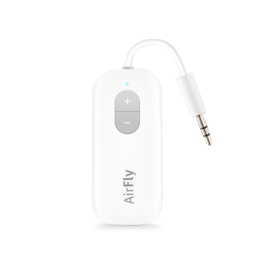 Twelve South | AirFly SE  Bluetooth Adapter for Aux Headphone Jack - White | TS-12-2259