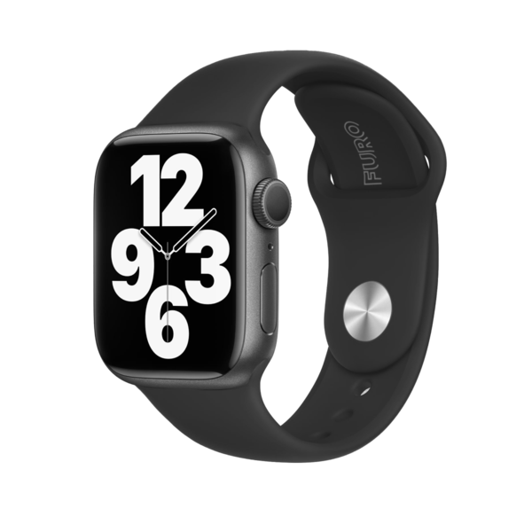 Furo | Silicone Strap for Apple Watch 40/41mm - Black | FT8242