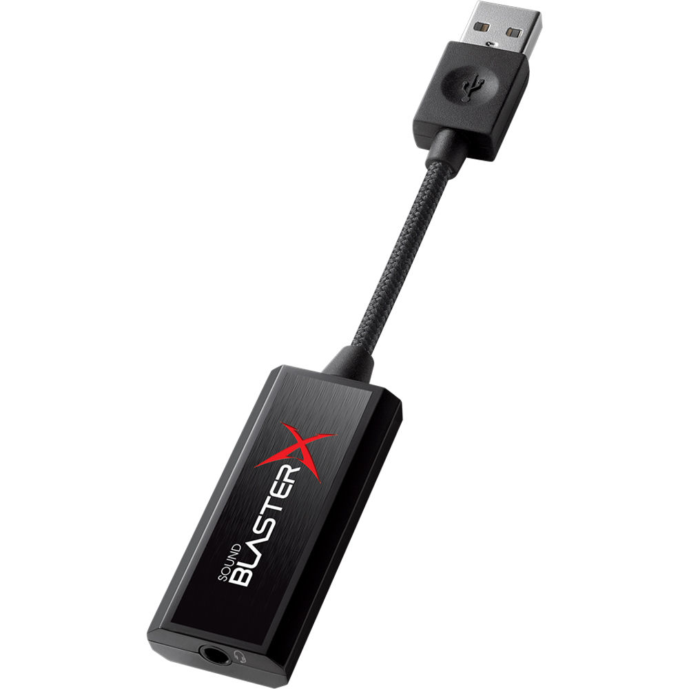 SO Creative Labs | Sound BlasterX G1 USB Audio Amplifier for Headphones/Speakers | 70SB171000000