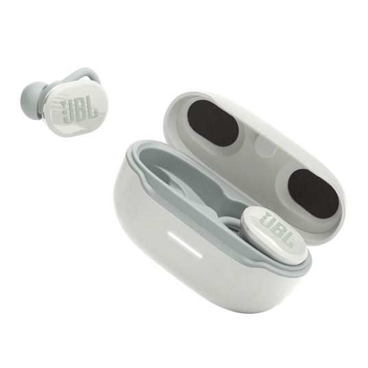 JBL | Endurance Race In-Ear Sound Isolating Truly Wireless Headphones - White | JBLENDURACEWHTAM