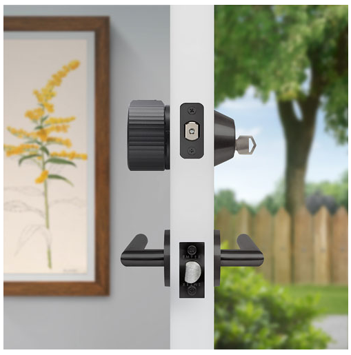 August | Wi-Fi Smart Lock (4th Generation) - Matte Black | AUG-SL05-M01-G01-C