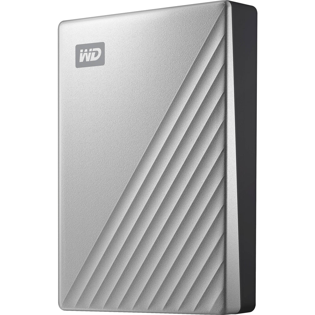 WD | My Passport Ultra 1TB Silver Portable External Hard Drive USB-C - Silver | WDBC3C0010BSL-WESN