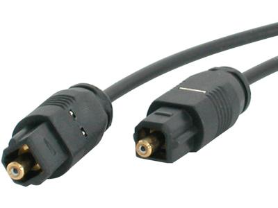 Startech | 10 Ft Toslink Digital Optical SPDIF Audio Cable | Thintos10