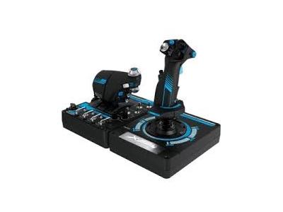SO Logitech | X56 H.O.T.A.S. RGB Throttle and Stick Simulation Controller for VR Gaming 945-000058