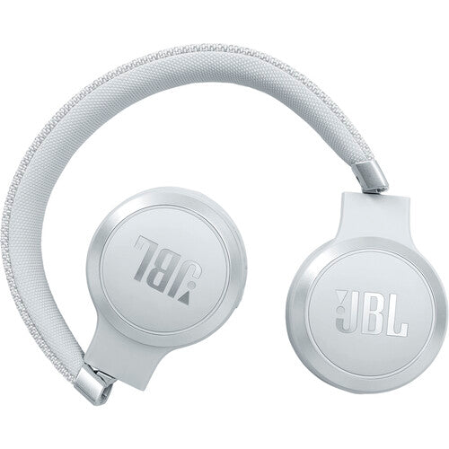 JBL | Live 460 Noise Cancelling On-Ear Headphones - White | JBLLIVE460NCWHTAM