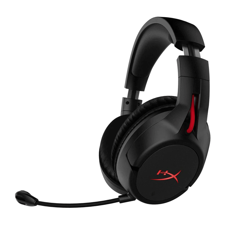 SO HyperX Cloud Flight Over-Ear Sound Isolating RF Wireless Gaming Headset - Black/Red | HX-HSCF-BK/AM