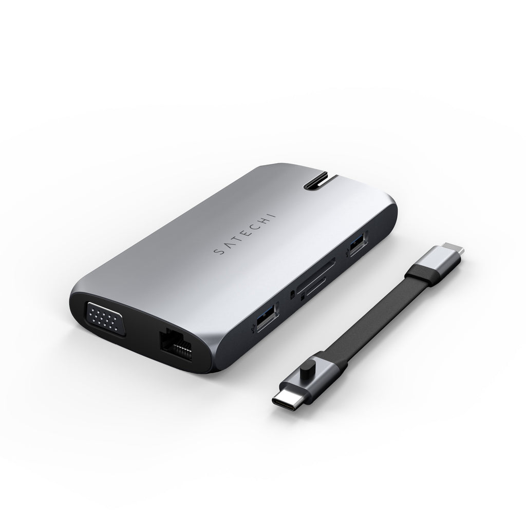 Satechi | USB-C On-the-Go Multiport Adapter - Space Gray | ST-UCMBAM