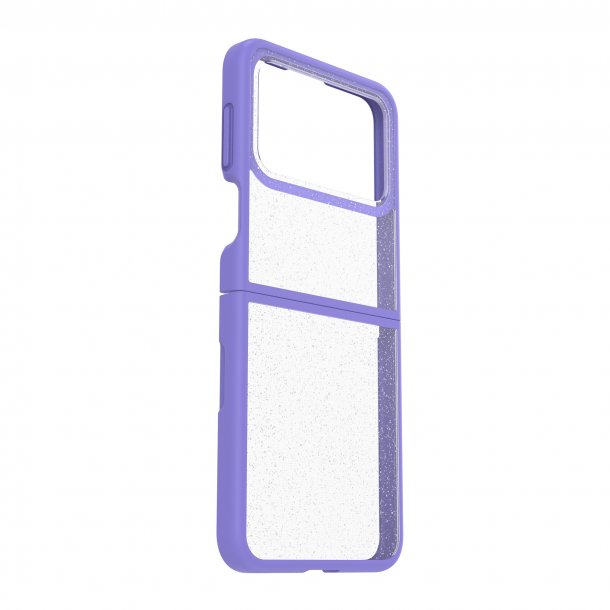 //// Otterbox | Samsung Galaxy Z Flip4 5G Thin Flex - Clear (Sparkle Purplexing) | 15-10525