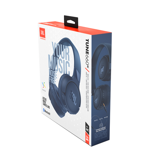 JBL | TUNE 660NC Wireless Active Noise-Cancelling On-Ear Headphones - Blue | JBLT660NCBLUAM | PROMO ENDS DEC. 07 | REG. PRICE $139.99