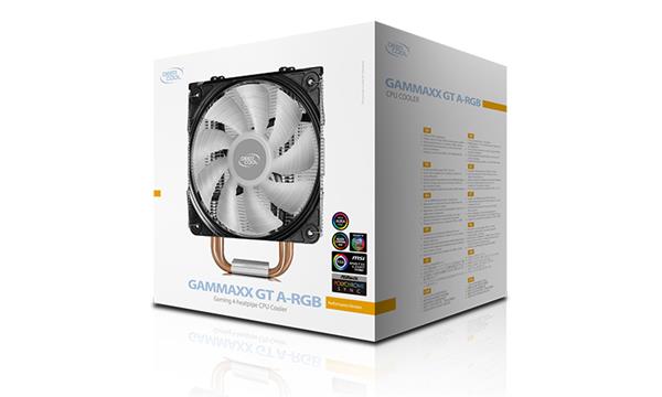 DeepCool | Fan GAMMAXX GT A-RGB 120mm CPU Air Cooler Retail | DP