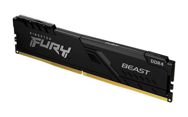 Kingston | RAM 8GB 3200MHz DDR4 CL16 DIMM FURY Beast - Black | KF432C16BB/8