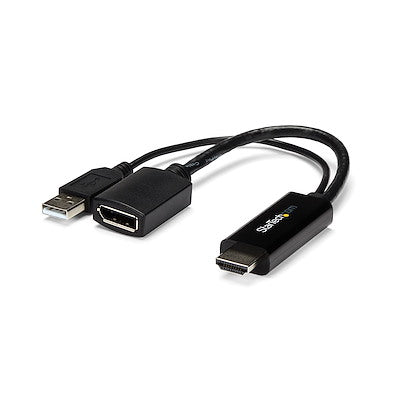 Startech | HDMI 1.4 (M) - Displayport 1.2 (F) 4k Adapter | Hd2dp