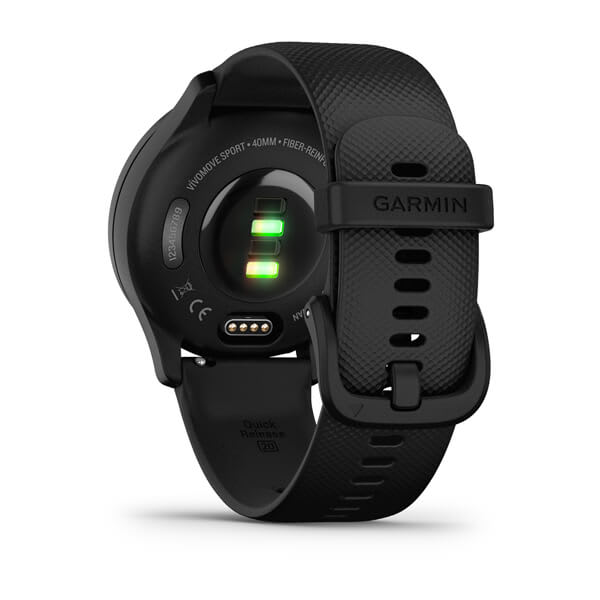 Garmin | Vivomove Sport GPS Smartwatch and Fitness Tracker Black | 010-02566-00
