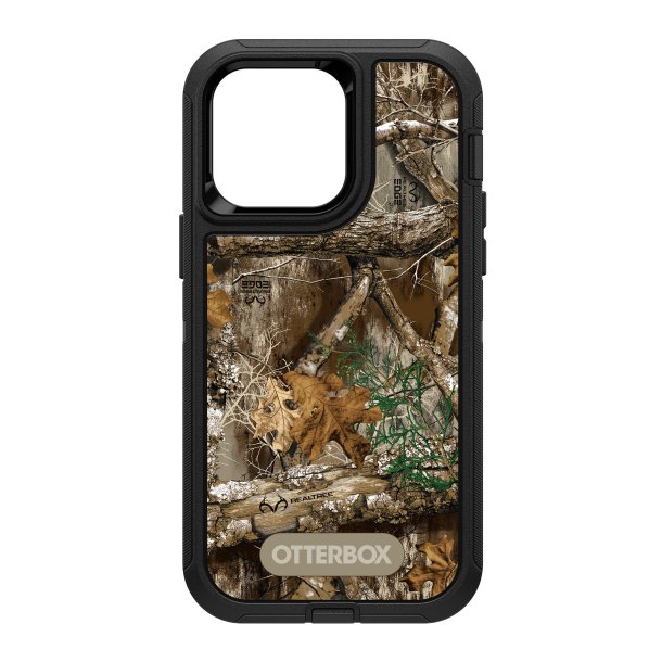 //// Otterbox | Defender Graphics Series Case for iPhone 14 Pro Max - Black (RealTree Edge) | 15-10254