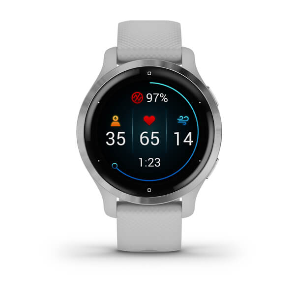 Garmin | Venu 2S GPS Smartwatch - Mist Gray | 010-02429-02