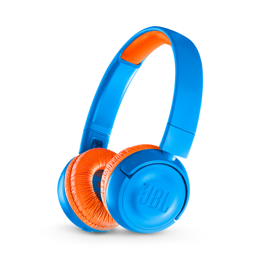 JBL | JR300BT Kids Headphone - Blue Orange | JBLJR300BTUNO