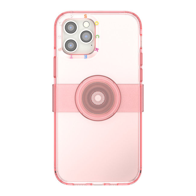PopSockets | iPhone 12/12 Pro - PopCase Drop Protection - Peachy | 123-0232