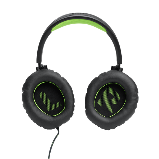 JBL | Quantum 100X Wired Over-ear Gaming Headset - Xbox | JBLQ100XBLKGRNAM