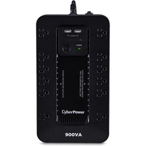 Cyberpower | Standby UPS 12 Outlets 900VA 500W 120V 5 Ft | ST900U