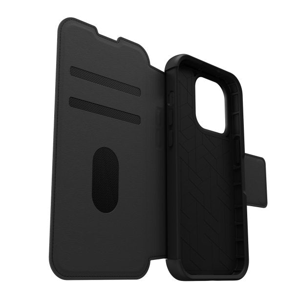 Otterbox | iPhone 14 Pro - Strada Leather Folio Case - Black | 15-10321