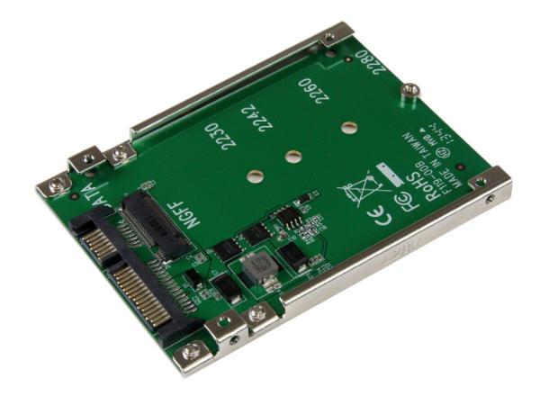 Startech | M.2 NGFF SSD to Sata Adapter Converter | SAT32M225