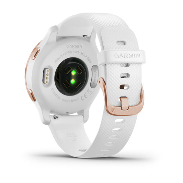 Garmin | Venu 2S GPS Smartwatch - White/Rose Gold | 010-02429-03